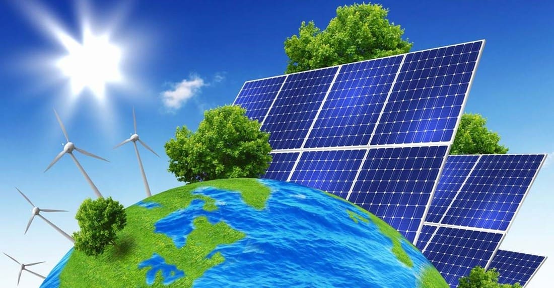 Áp dụng hệ thống năng lượng mặt trời và năng lượng tái tạo